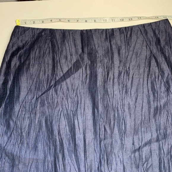 Navy Blue Louben Skirt Size 14 - Picture 3 of 6